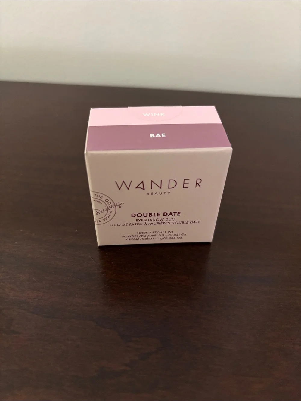 Wander Beauty Double Date Eyeshadow Duo - Bae (Pink & Mauve)